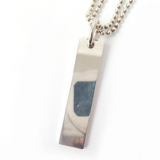 GUCCI Necklace Main�FAG925 Silver Women Used Authentic