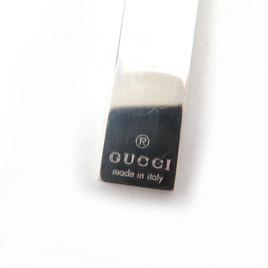 GUCCI Necklace Main�FAG925 Silver Women Used Authentic
