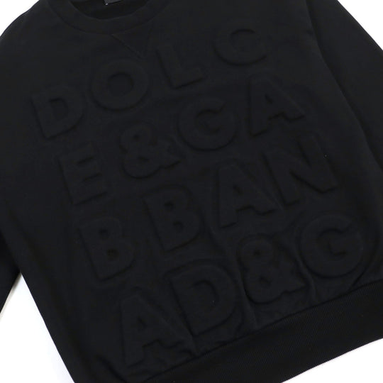 DOLCE&GABBANA sweat G9QI2T / G7TOO Outer: 100% cotton, Lining: 100% cotton, Part: 95% cotton, Part: 5% black DGMILLENNIALS mens XS Used Authentic