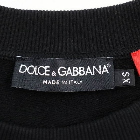 DOLCE&GABBANA sweat G9QI2T / G7TOO Outer: 100% cotton, Lining: 100% cotton, Part: 95% cotton, Part: 5% black DGMILLENNIALS mens XS Used Authentic
