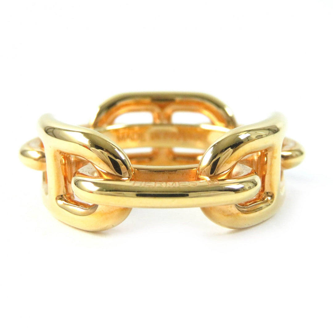 HERMES Scarf ring Gold Plated gold Women Used Authentic