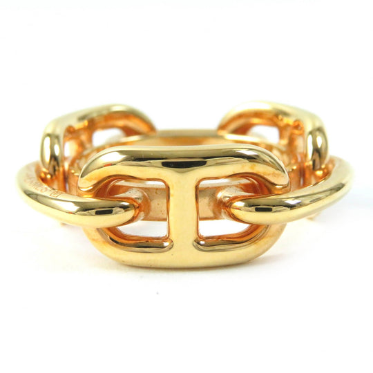 HERMES Scarf ring Gold Plated gold Women Used Authentic