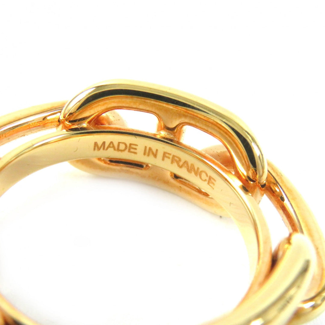 HERMES Scarf ring Gold Plated gold Women Used Authentic