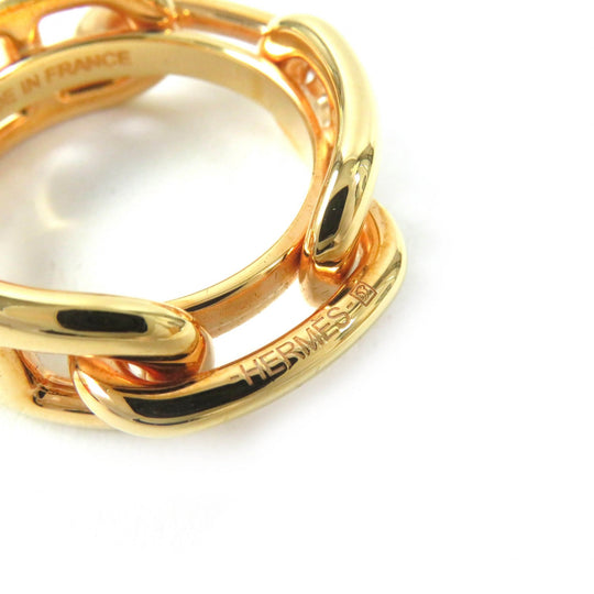 HERMES Scarf ring Gold Plated gold Women Used Authentic