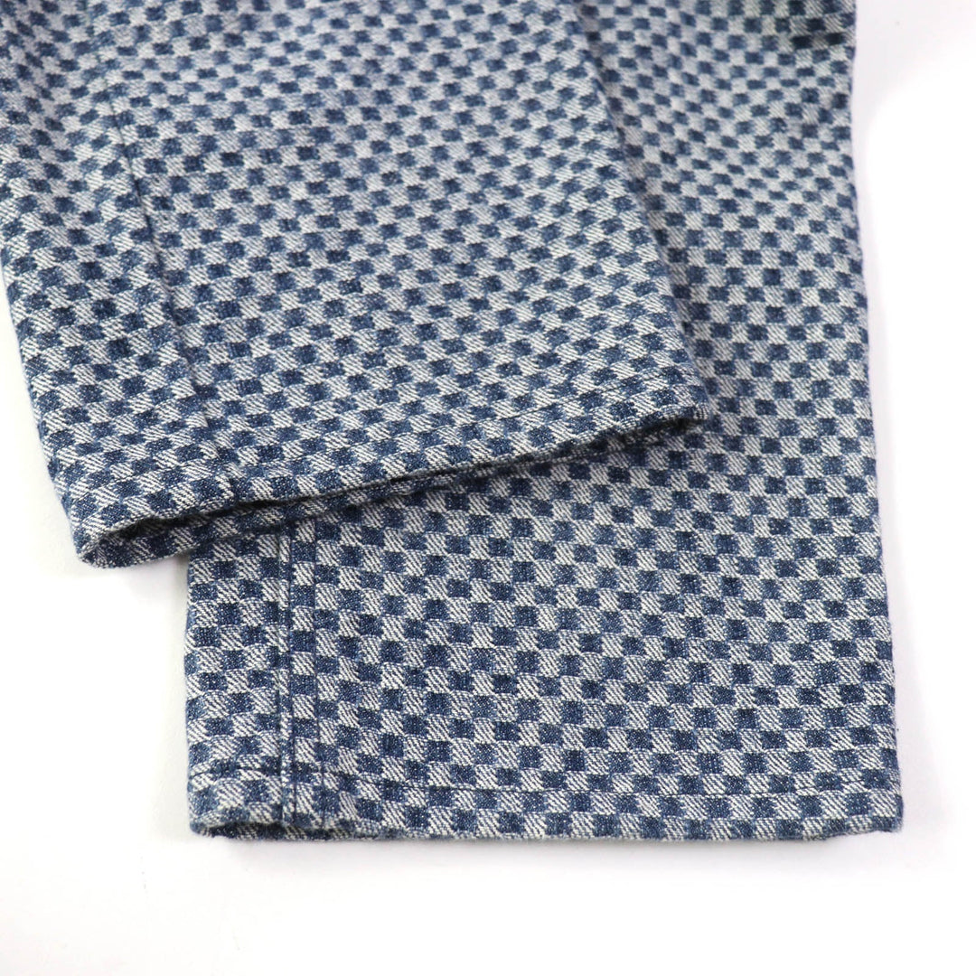 LOUIS VUITTON Denim pants Main: 100% cotton, Lining: 100% cotton, Part: 77% polyester, Part: 23% polyurethane, Part: 50% polyester, : 50% cotton Part: leather Navy Women 34 Used Authentic