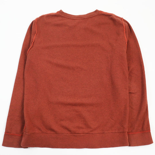 LOEWE sweat H2179520CR Main: 100% cotton Orange mens S Used Authentic