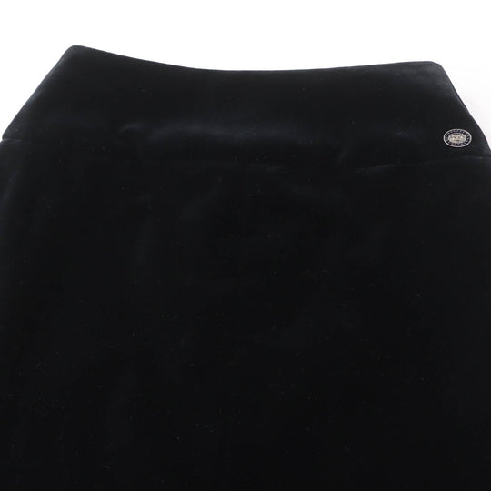 CHANEL Mini skirt P51908 Main: 100% cotton, Lining: 100% silk black Women 34 Used Authentic