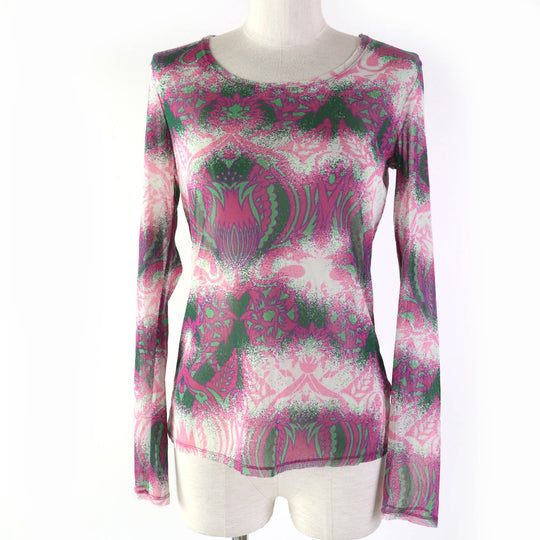 ISSEY MIYAKE Cut IM01JK022 Main: 100% nylon multicolor Women 2 Used Authentic