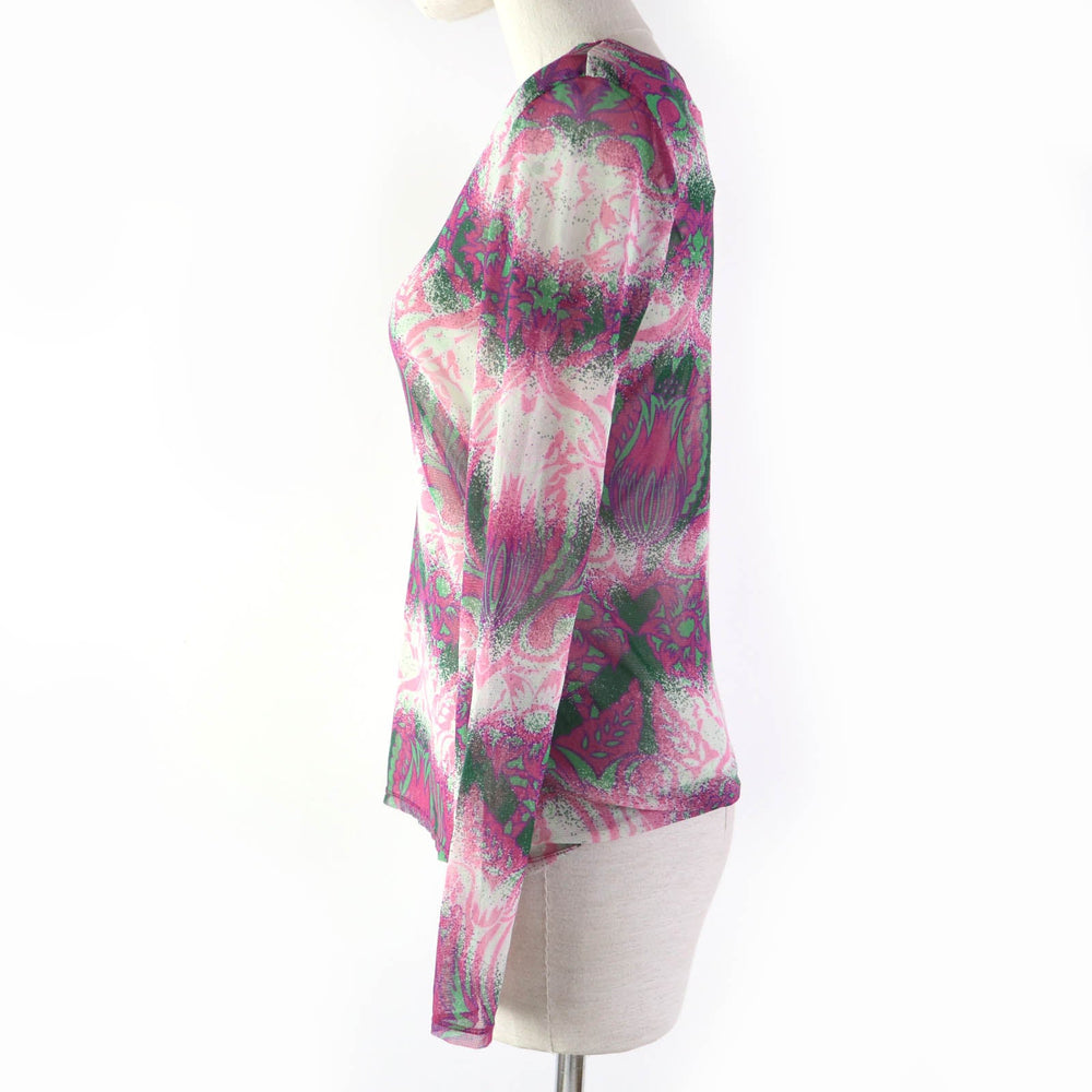 ISSEY MIYAKE Cut IM01JK022 Main: 100% nylon multicolor Women 2 Used Authentic