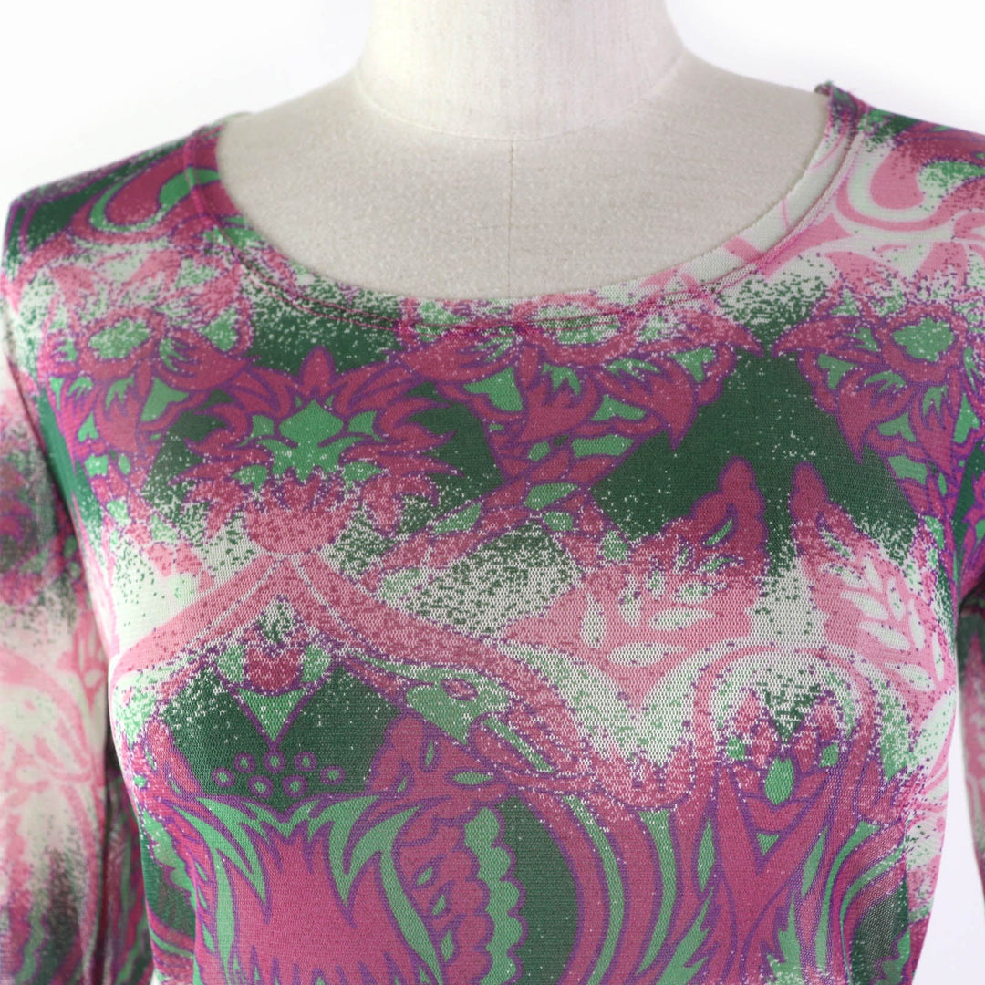 ISSEY MIYAKE Cut IM01JK022 Main: 100% nylon multicolor Women 2 Used Authentic
