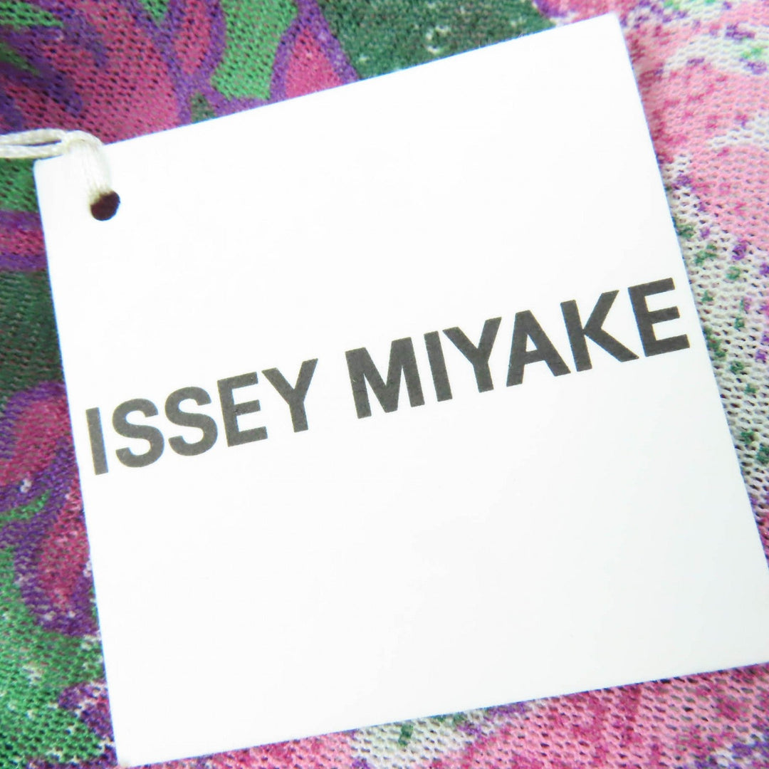 ISSEY MIYAKE Cut IM01JK022 Main: 100% nylon multicolor Women 2 Used Authentic