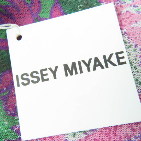 ISSEY MIYAKE Cut IM01JK022 Main: 100% nylon multicolor Women 2 Used Authentic