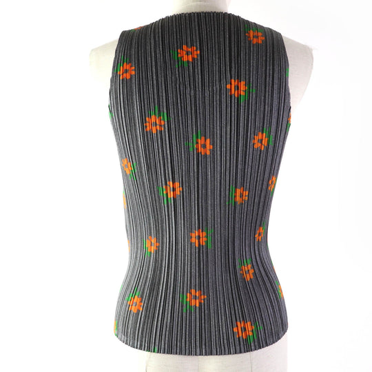 PLEATS PLEASE Cut PP22-JK752 Main: 100% polyester gray Women 3 Used Authentic