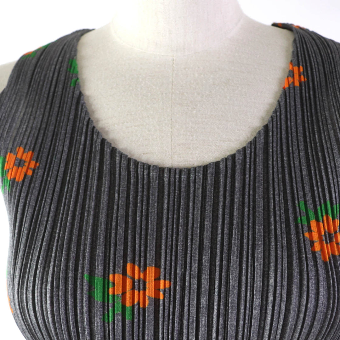 PLEATS PLEASE Cut PP22-JK752 Main: 100% polyester gray Women 3 Used Authentic