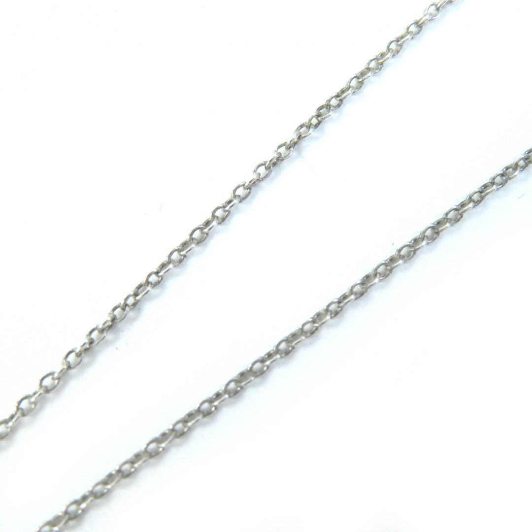 TIFFANY&Co. Necklace 1837 Main�FAG925 Silver Circle Pendant Women Used Authentic
