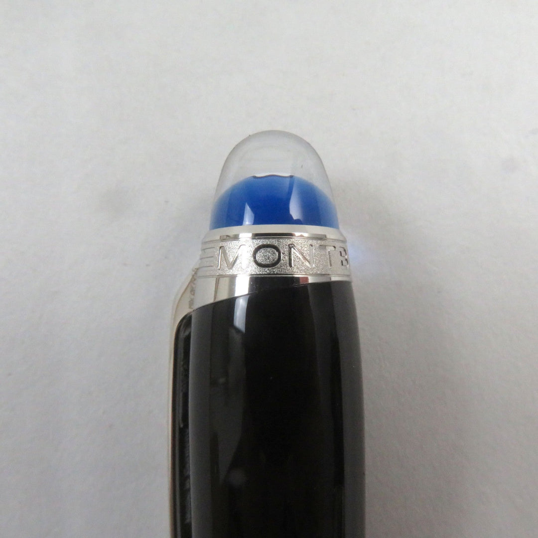 MONTBLANC Ballpoint pen Main: Resin, Part: Metal Black Silver Starwalker mens Used Authentic