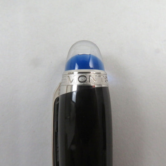 MONTBLANC Ballpoint pen Main: Resin, Part: Metal Black Silver Starwalker mens Used Authentic