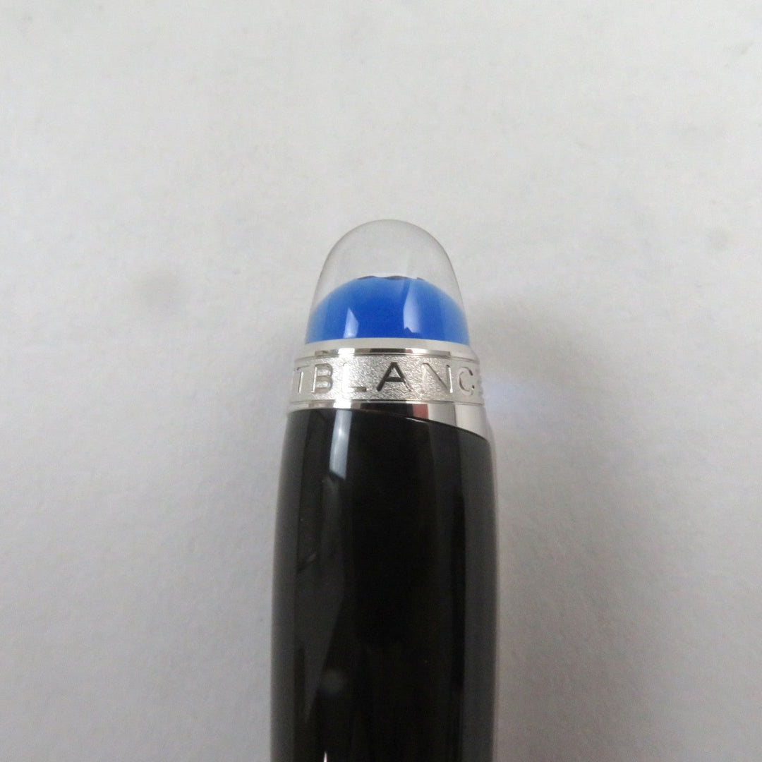 MONTBLANC Ballpoint pen Main: Resin, Part: Metal Black Silver Starwalker mens Used Authentic