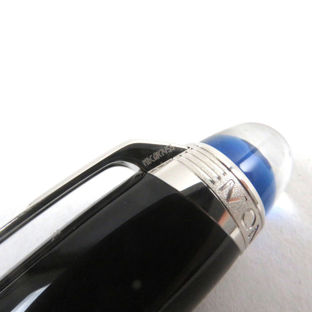 MONTBLANC Ballpoint pen Main: Resin, Part: Metal Black Silver Starwalker mens Used Authentic