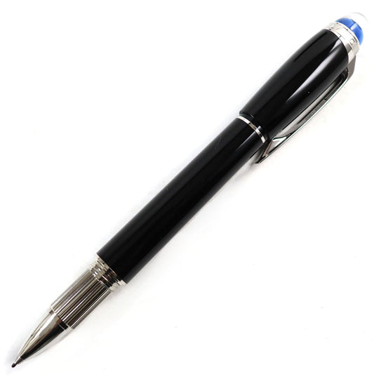 MONTBLANC Ballpoint pen Main: Resin, Part: Metal Black Silver Starwalker mens Used Authentic