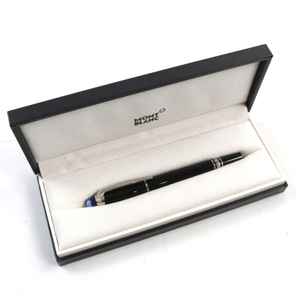 MONTBLANC Ballpoint pen Main: Resin, Part: Metal Black Silver Starwalker mens Used Authentic