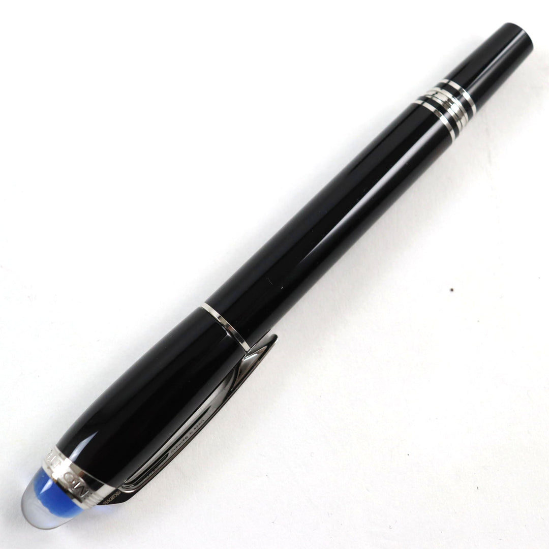 MONTBLANC Ballpoint pen Main: Resin, Part: Metal Black Silver Starwalker mens Used Authentic