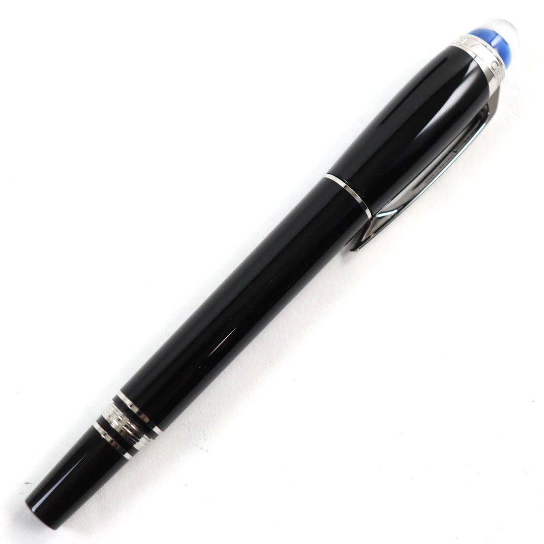 MONTBLANC Ballpoint pen Main: Resin, Part: Metal Black Silver Starwalker mens Used Authentic