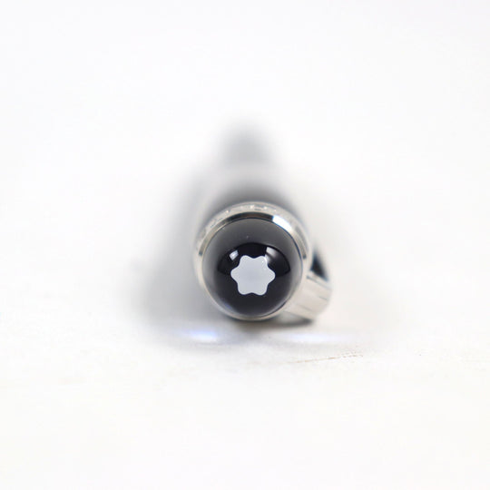 MONTBLANC Ballpoint pen Main: Resin, Part: Metal Black Silver Starwalker mens Used Authentic