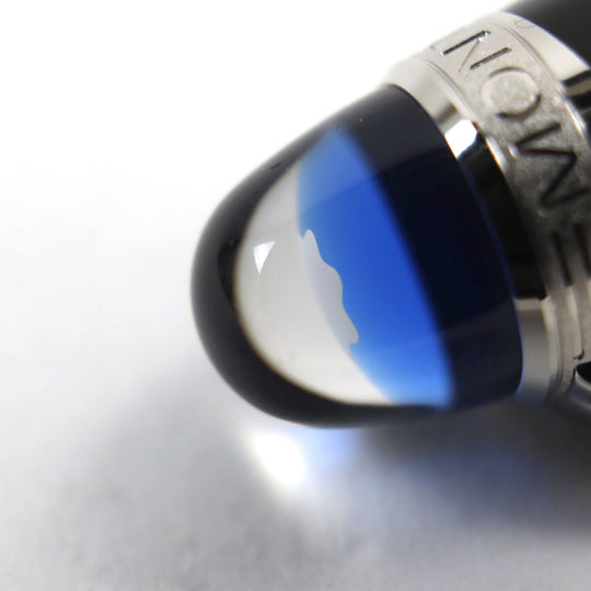 MONTBLANC Ballpoint pen Main: Resin, Part: Metal Black Silver Starwalker mens Used Authentic