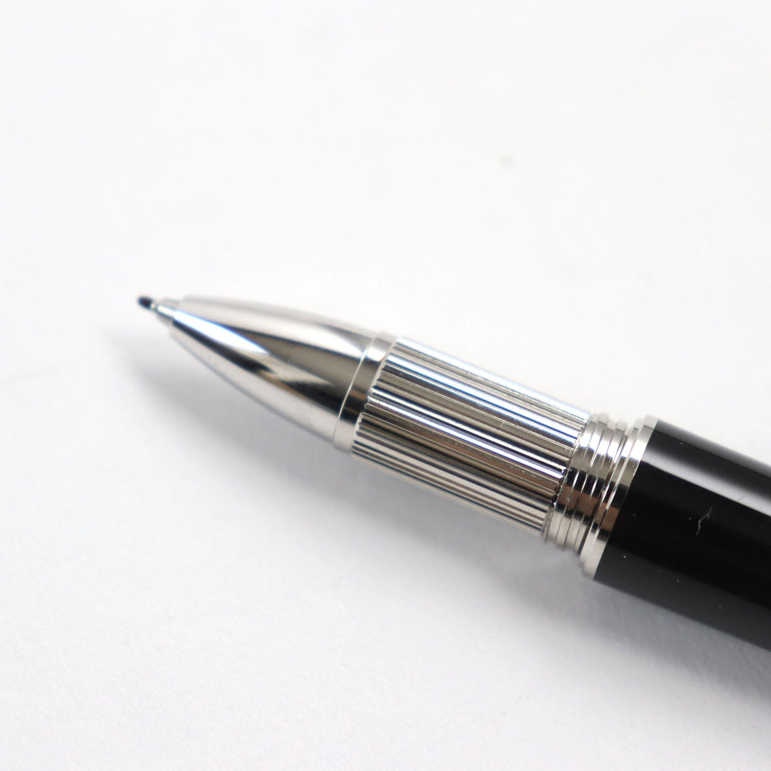 MONTBLANC Ballpoint pen Main: Resin, Part: Metal Black Silver Starwalker mens Used Authentic