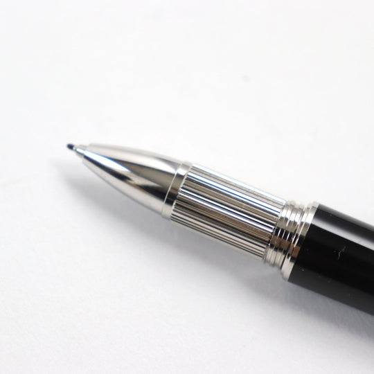 MONTBLANC Ballpoint pen Main: Resin, Part: Metal Black Silver Starwalker mens Used Authentic