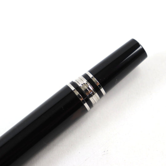 MONTBLANC Ballpoint pen Main: Resin, Part: Metal Black Silver Starwalker mens Used Authentic