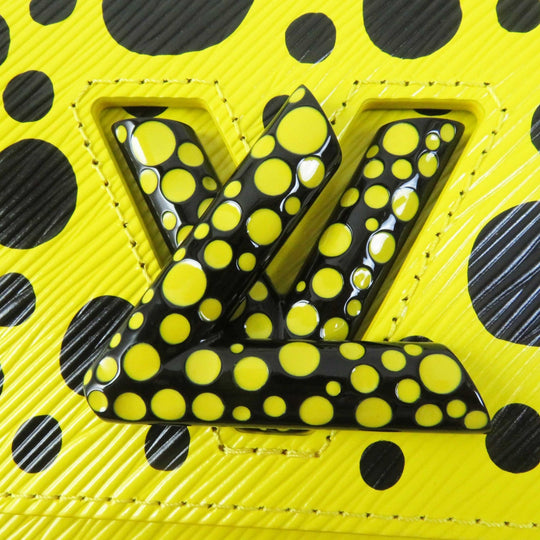 LOUIS VUITTON Shoulder Bag M21695 Epi Yellow black Epi Twist PM Women Used Authentic
