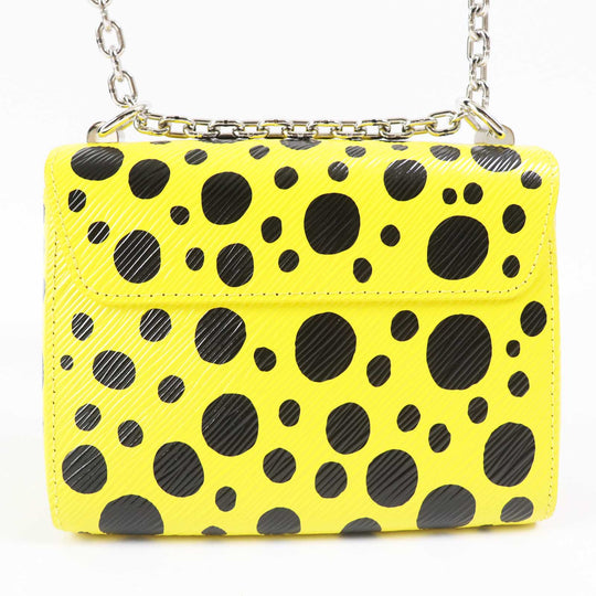 LOUIS VUITTON Shoulder Bag M21695 Epi Yellow black Epi Twist PM Women Used Authentic