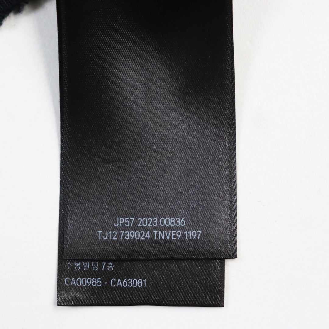 BALENCIAGA Hoodie 739024 Main: 100% cotton black mens 2 Used Authentic