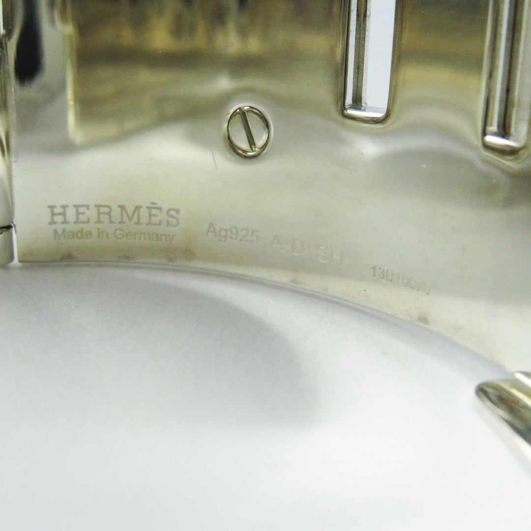HERMES Bangle Main�FAG925 Silver Women Used Authentic