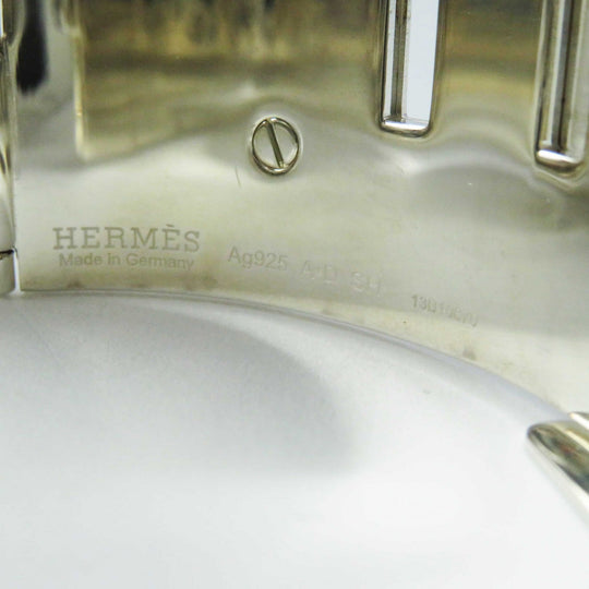 HERMES Bangle Main�FAG925 Silver Women Used Authentic