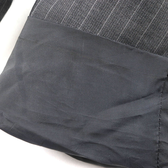 GIORGIO ARMANI suit Outer: 60% wool, Outer: 40% silk, Lining: 100% cupra gray mens 48 Used Authentic