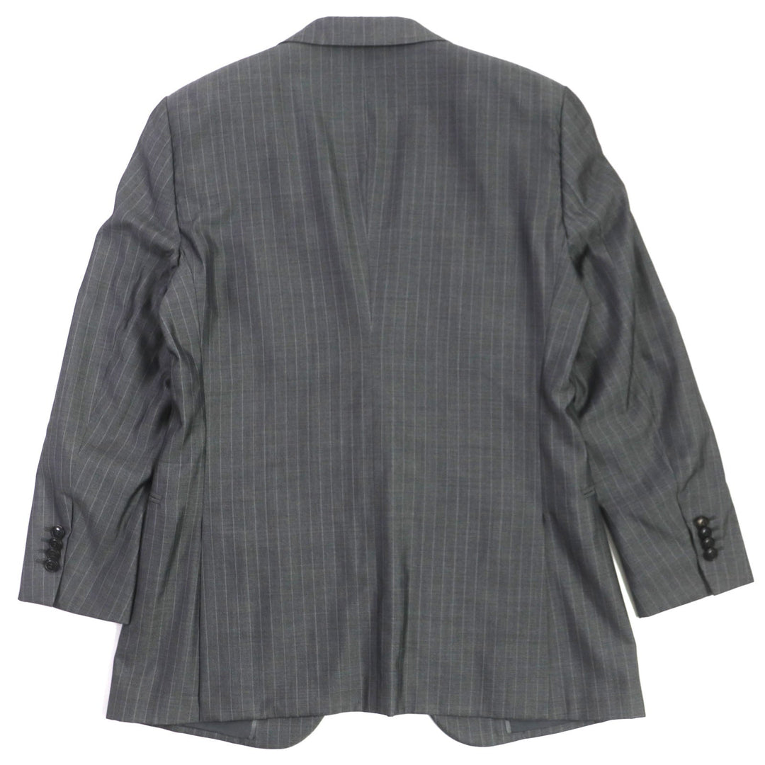 GIORGIO ARMANI suit Outer: 60% wool, Outer: 40% silk, Lining: 100% cupra gray mens 48 Used Authentic