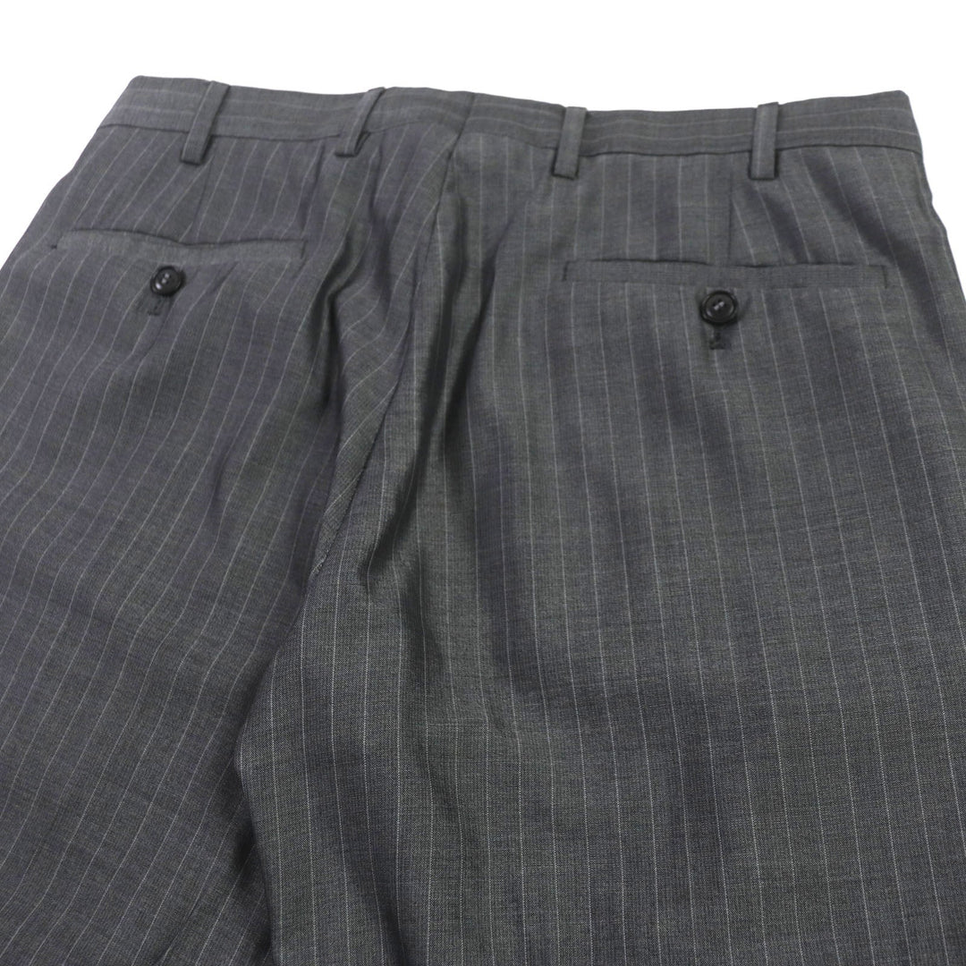 GIORGIO ARMANI suit Outer: 60% wool, Outer: 40% silk, Lining: 100% cupra gray mens 48 Used Authentic