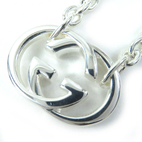 GUCCI Necklace 190489 Main�FSV925 Silver Women Used Authentic
