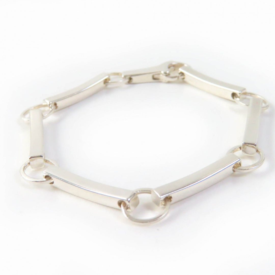 GUCCI bracelet Main�FAG925 Silver Women Used Authentic