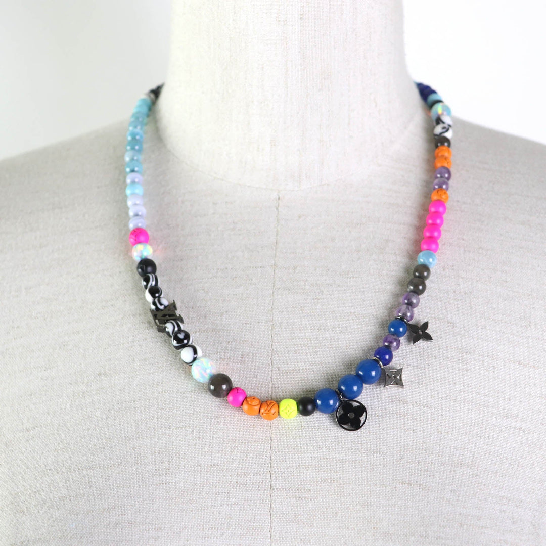 LOUIS VUITTON Necklace MP2937 Metal, Beads multicolor collier bead Women(Unisex) Used Authentic