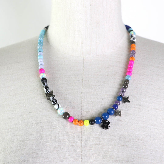 LOUIS VUITTON Necklace MP2937 Metal, Beads multicolor collier bead Women(Unisex) Used Authentic