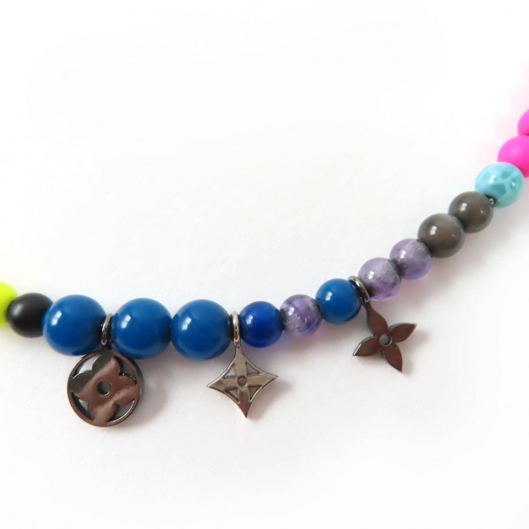 LOUIS VUITTON Necklace MP2937 Metal, Beads multicolor collier bead Women(Unisex) Used Authentic