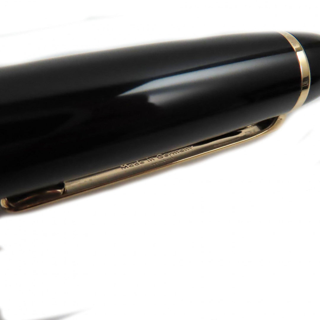 MONTBLANC Ballpoint pen Precious resin Black gold Meisterstck Pix Le Grand mens Used Authentic