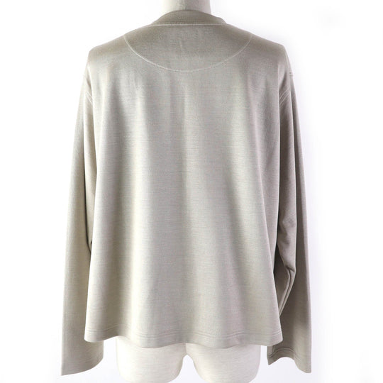 HERMES Cut Main: 51% cotton, Main: 40% silk, Main: 9% nylon, Rib: 98% silk, 2% polyurethane, Decoration: 100% polyester, Piping: 77% polyester, 23% polyurethane Gurege Crude cell Women 38 Used Authentic