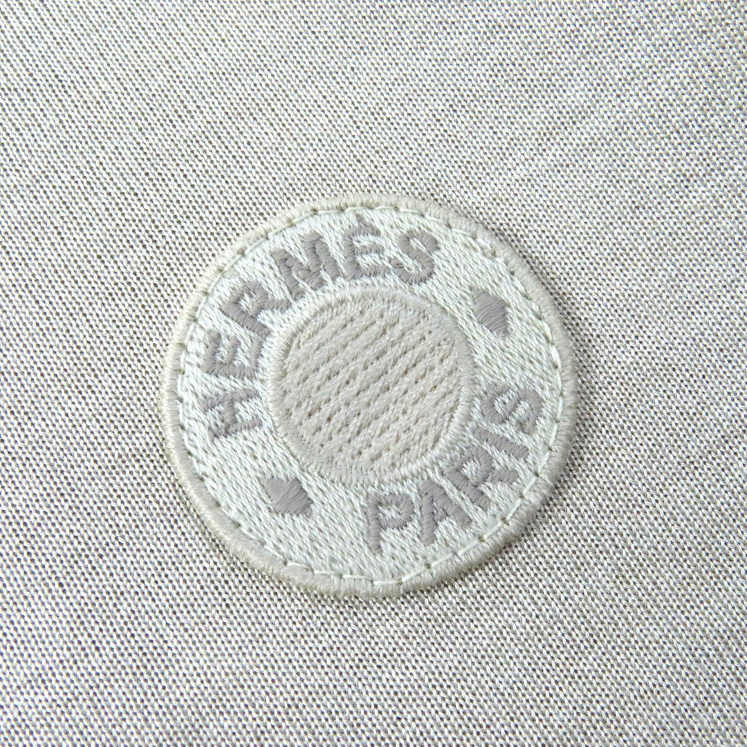 HERMES Cut Main: 51% cotton, Main: 40% silk, Main: 9% nylon, Rib: 98% silk, 2% polyurethane, Decoration: 100% polyester, Piping: 77% polyester, 23% polyurethane Gurege Crude cell Women 38 Used Authentic