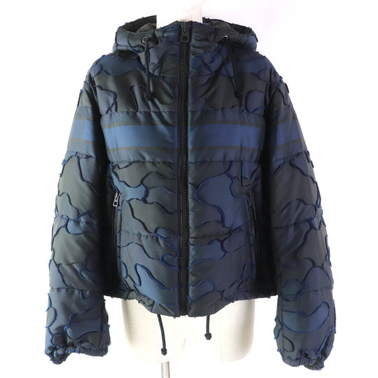 Christian Dior Down jacket 057C21A2966 Main: 100% polyester, Part: 100% polyester, Filling: 100% polyester Dark navy Women S Used Authentic