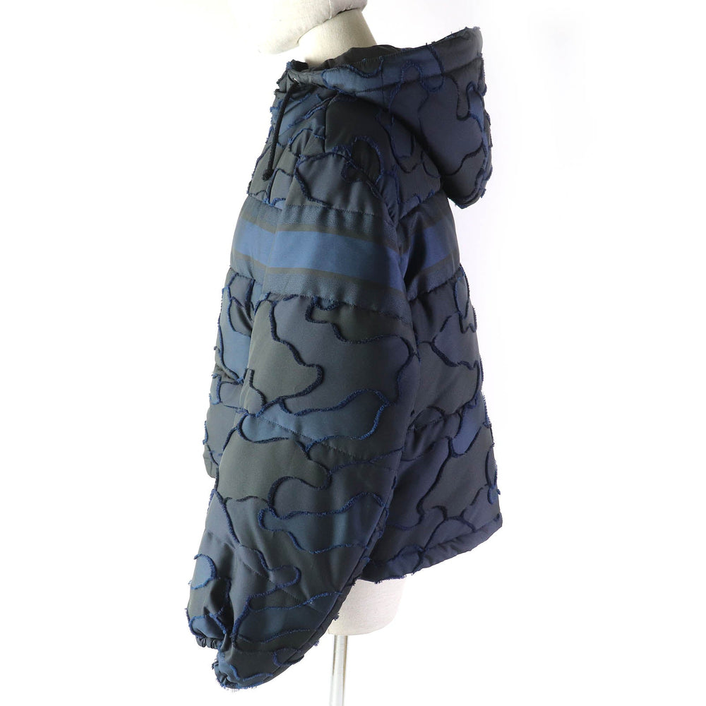 Christian Dior Down jacket 057C21A2966 Main: 100% polyester, Part: 100% polyester, Filling: 100% polyester Dark navy Women S Used Authentic